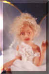 polymer angel doll