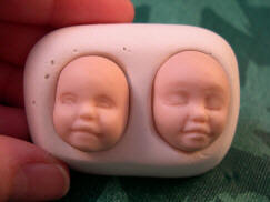 Baby Fairy Faces Mold