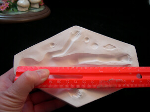 Picture of the inside of the Dollhouse Fairy Mother Push Mold