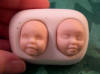baby fairy face molds