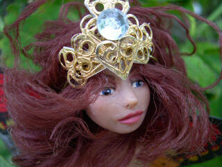 lady fairy close up face