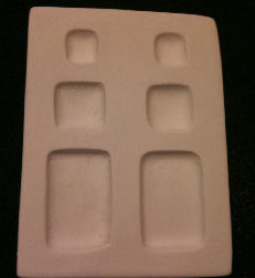 rectangle shapes push or pour jewelry molds